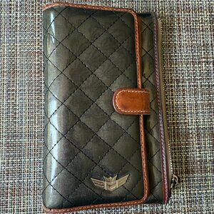 Consuela Silver Metallic Candy Crush Slim Wallet